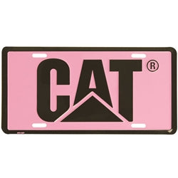 Pink License Plate